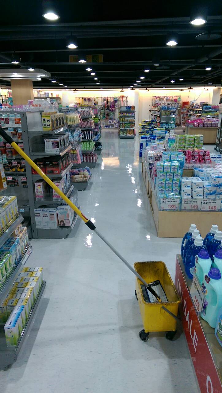 佳瑪進口精品生活館PVC地板清洗上腊